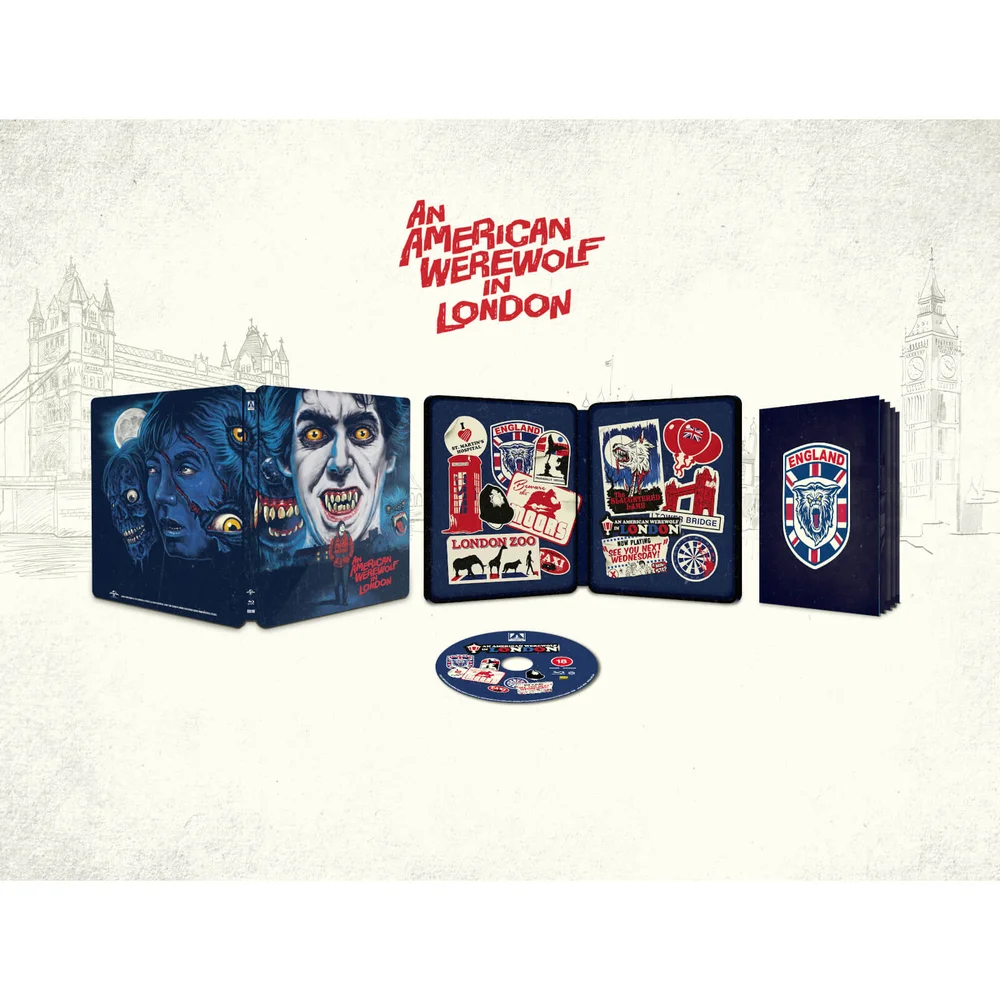 An American Werewolf In London Limited Edition SteelBook Blu-ray Image 1