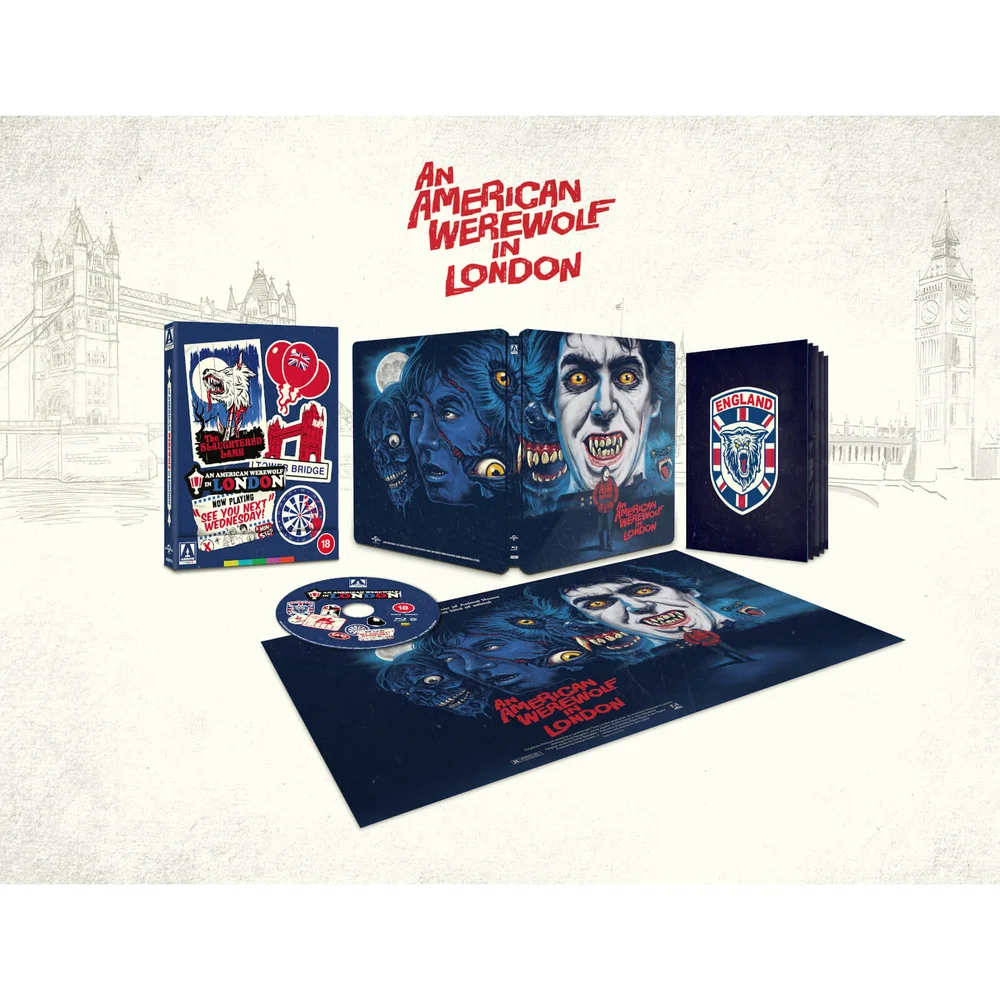 An American Werewolf In London | Slipcase | Limited Edition SteelBook Blu-ray Image 1