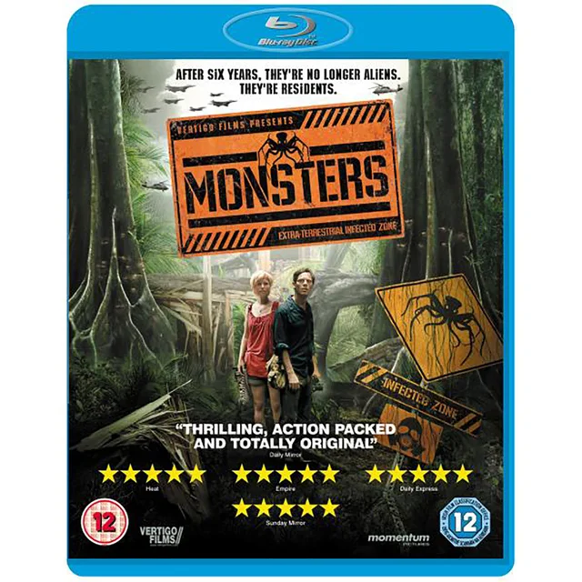 Monsters Blu-ray