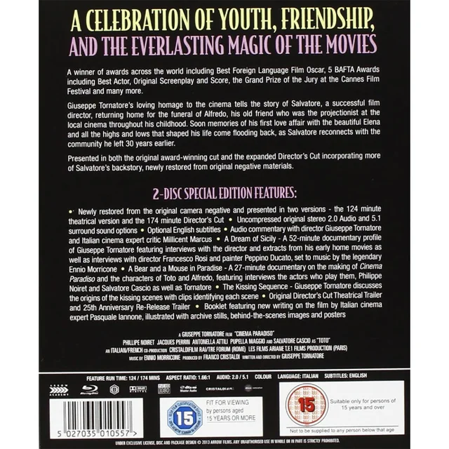 Cinema Paradiso Blu-ray