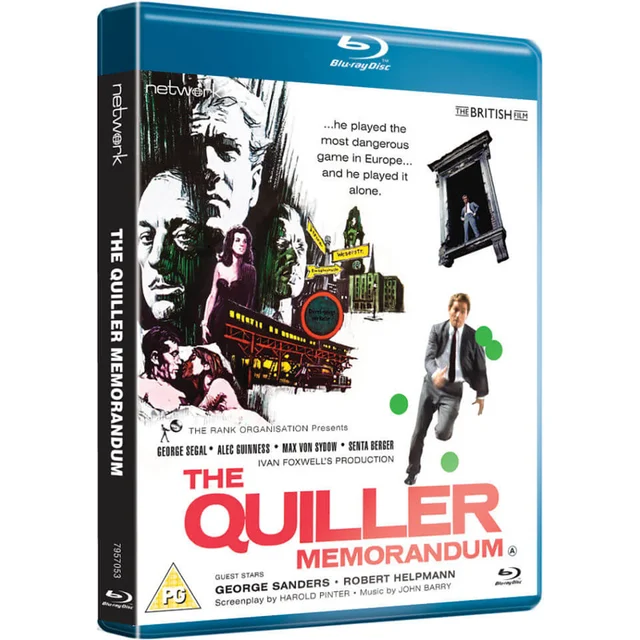 The Quiller Memorandum Blu-ray
