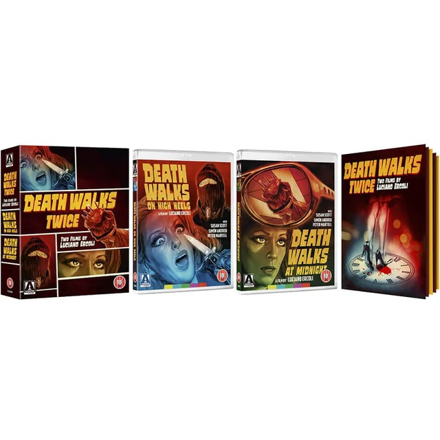 Death Walks Twice | Two Films By Luciano Ercoli | Limited Edition Blu-ray+DVD