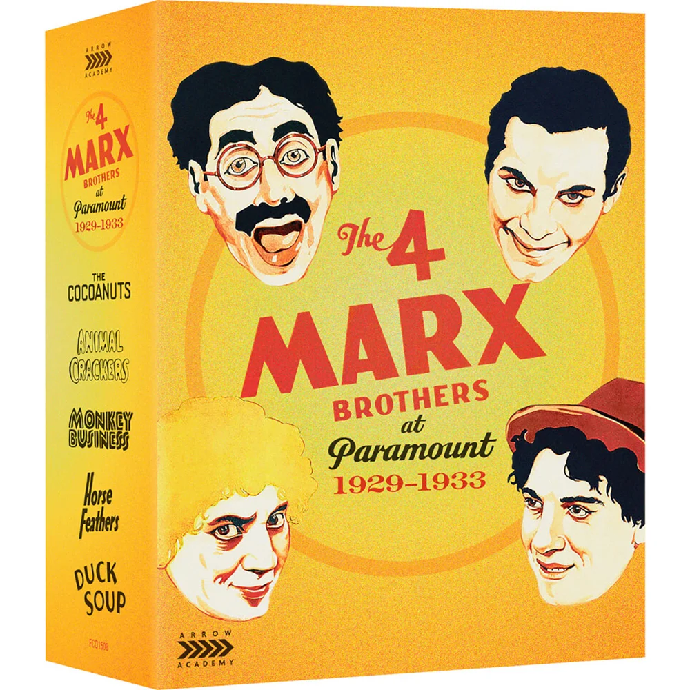 The 4 Marx Brothers | At Paramount 1929-1933 | Limited Edition Blu-ray Image 1
