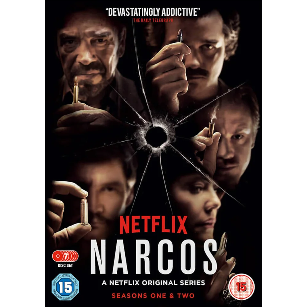 Narcos Series 1-2 DVD Image 1