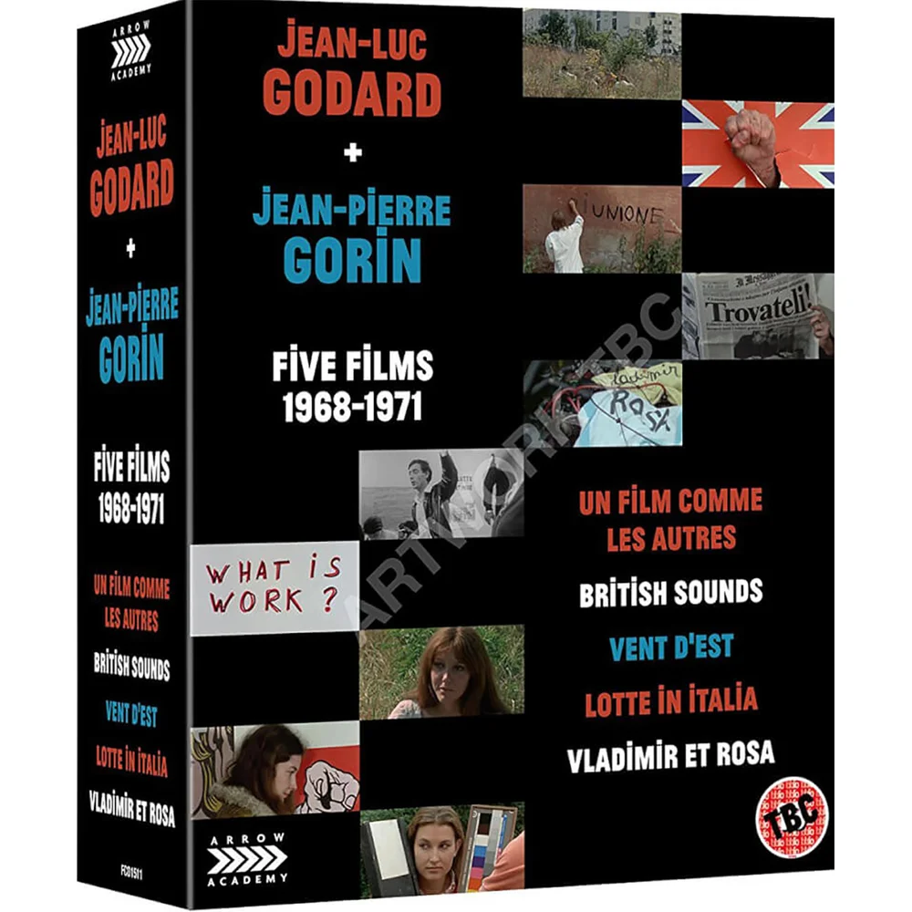 Jean-Luc Godard & Jean-Pierre Gorin | Five Films 1968-1971 | Limited Edition Blu-ray+DVD Image 1
