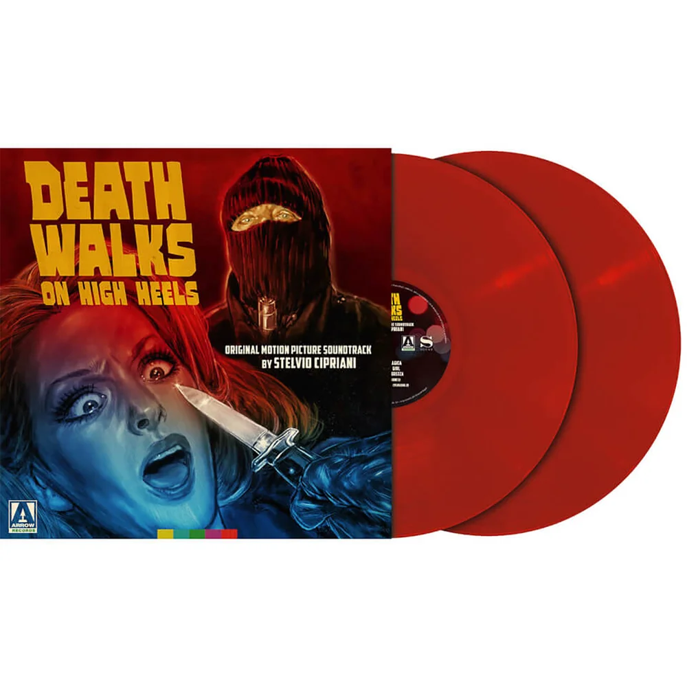 Death Walks On High Heels | Red | Vinyl Image 1