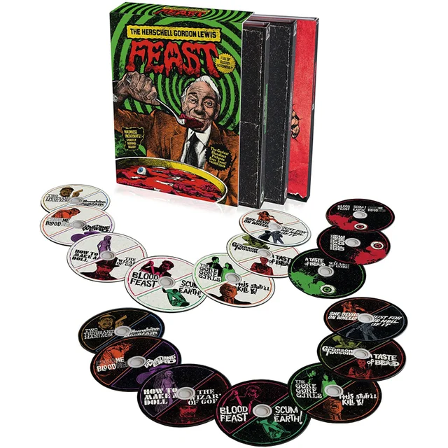 The Herschell Gordon Lewis Feast Limited Edition Blu-ray+DVD