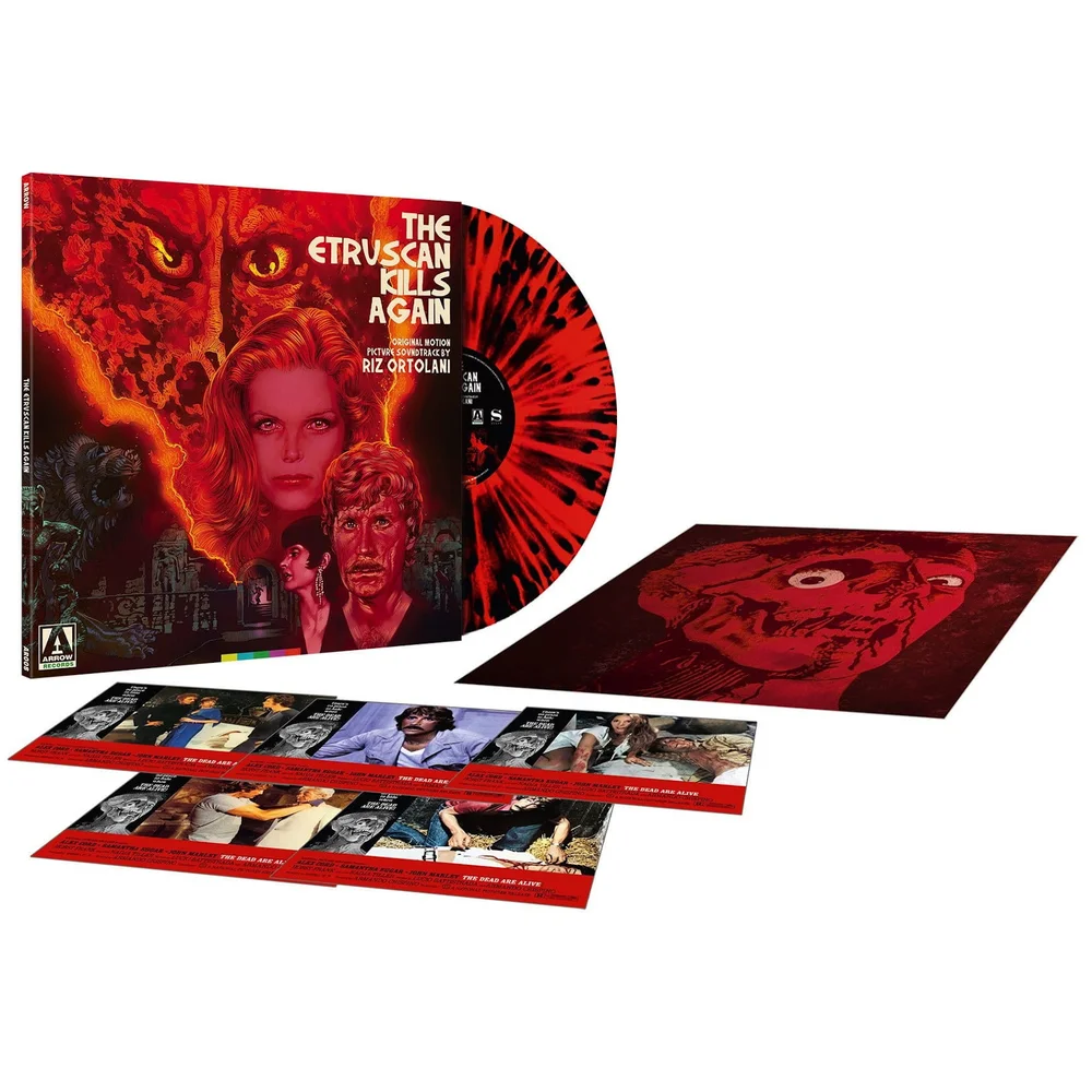 The Etruscan Kills Again | Red & Black Splatter | Vinyl Image 1