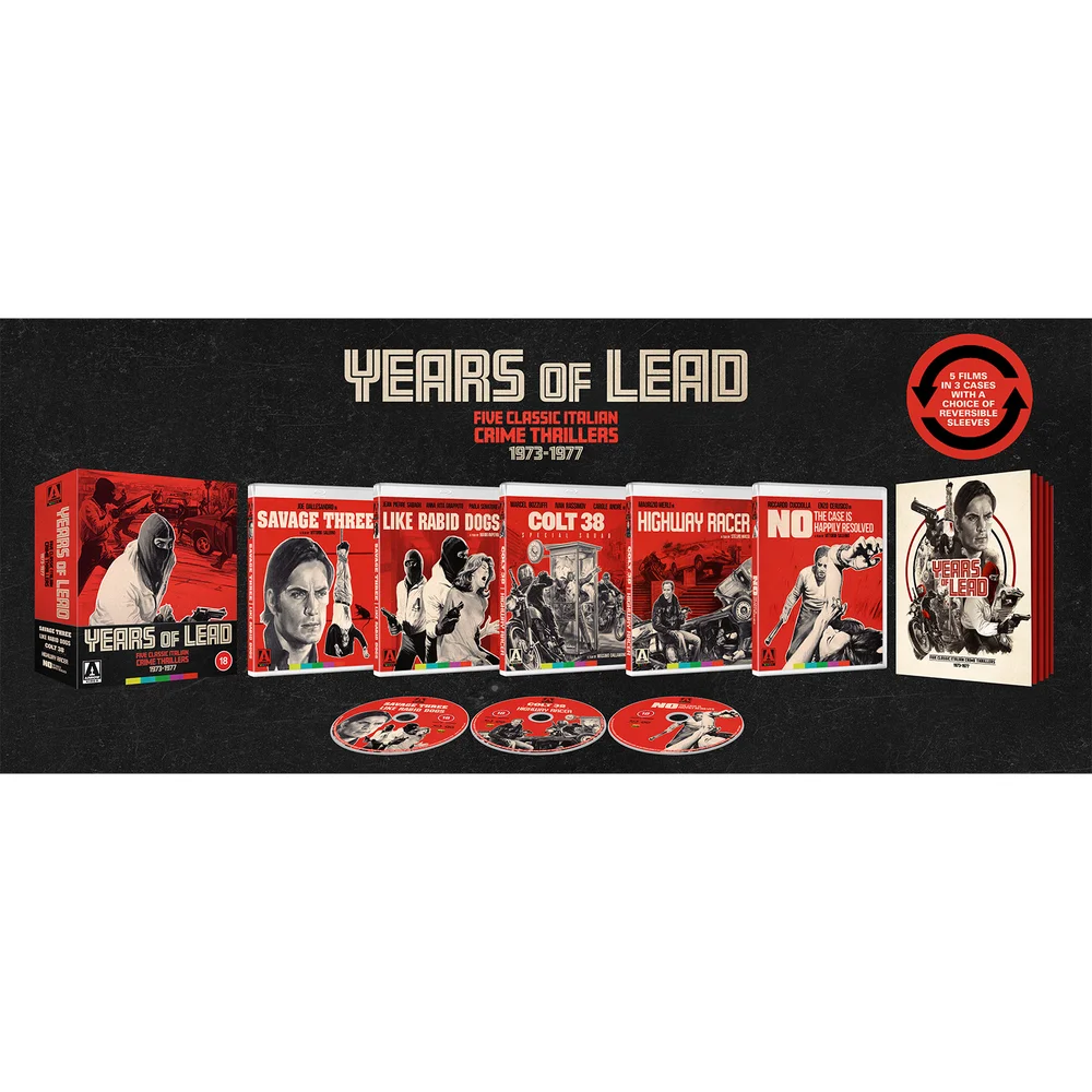 Years Of Lead | Five Classic Italian Crime Thrillers 1973–1977 | Limited Edition Blu-ray Image 1
