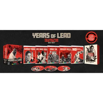 Years Of Lead | Five Classic Italian Crime Thrillers 1973–1977 | Limited Edition Blu-ray