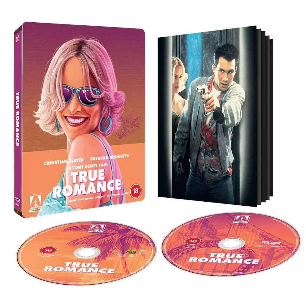 True Romance Limited Edition SteelBook 4K UHD+Blu-ray Image 1