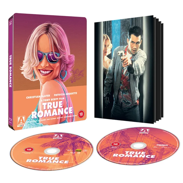 True Romance Limited Edition SteelBook 4K UHD+Blu-ray