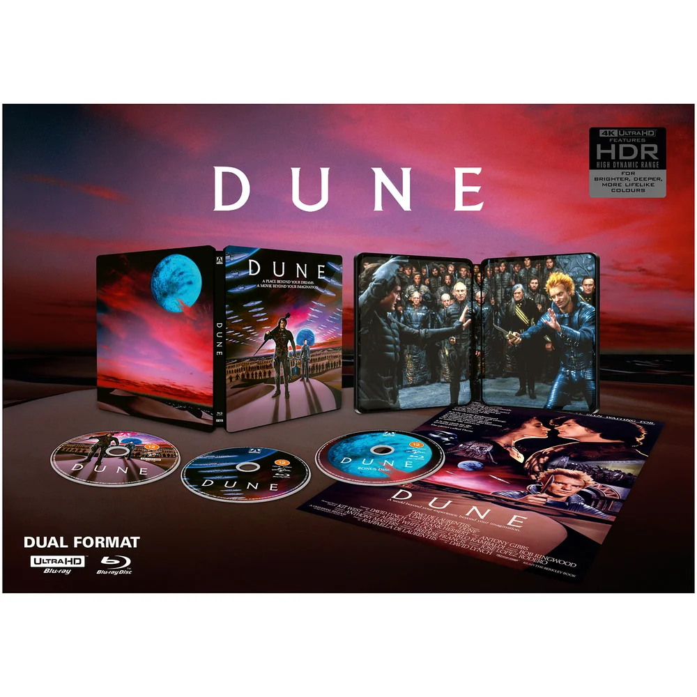 Dune Limited Edition SteelBook 4K UHD+Blu-ray Image 1