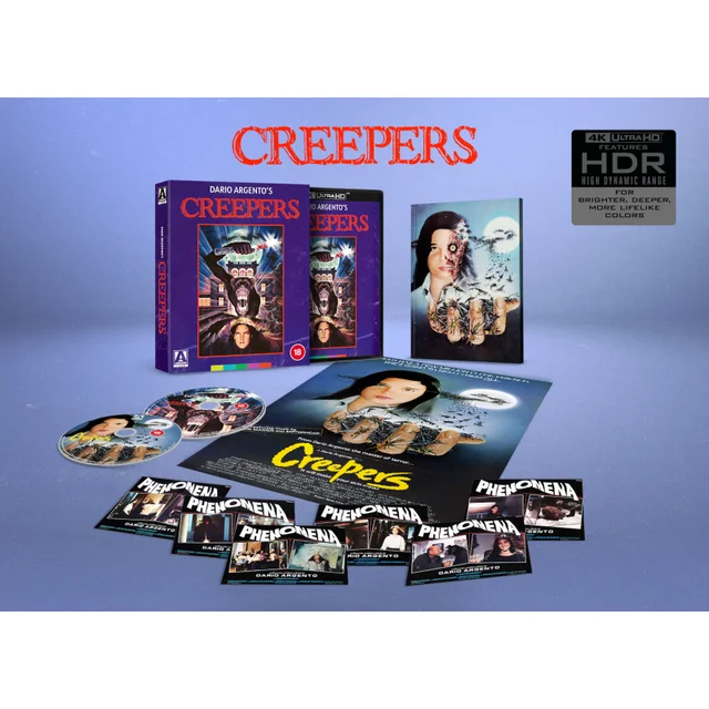 Phenomena | Creepers Slipcover | Limited Edition 4K UHD