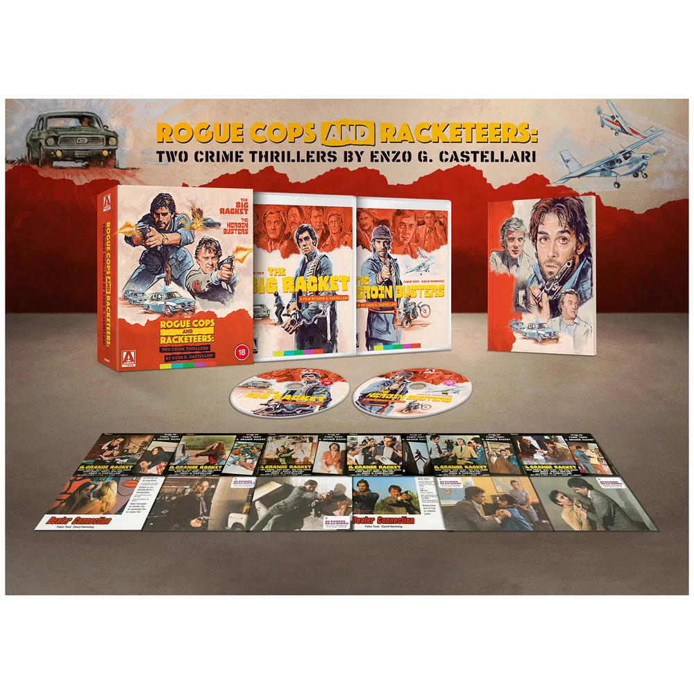 Rogue Cops And Racketeers | Two Crime Thrillers By Enzo G. Castellari | Limited Edition Blu-ray Image 1