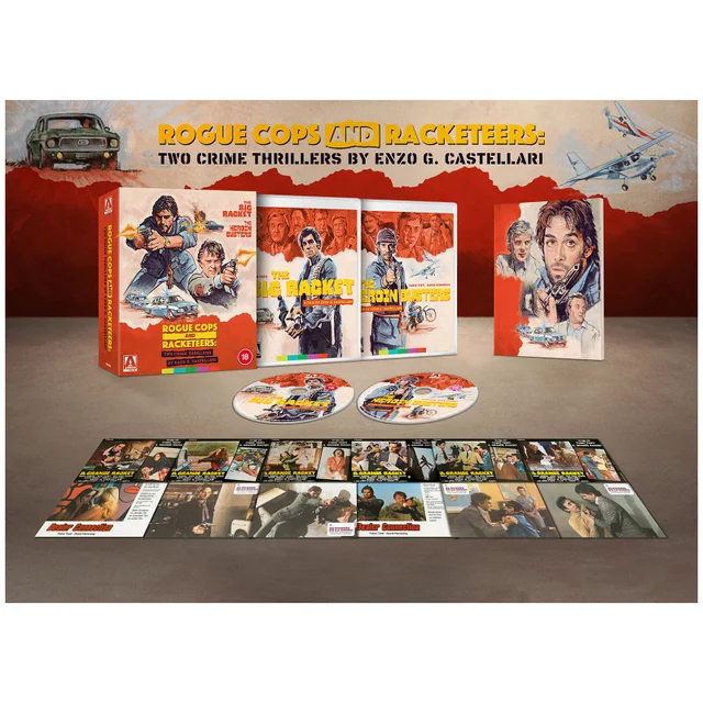 Rogue Cops And Racketeers | Two Crime Thrillers By Enzo G. Castellari | Limited Edition Blu-ray