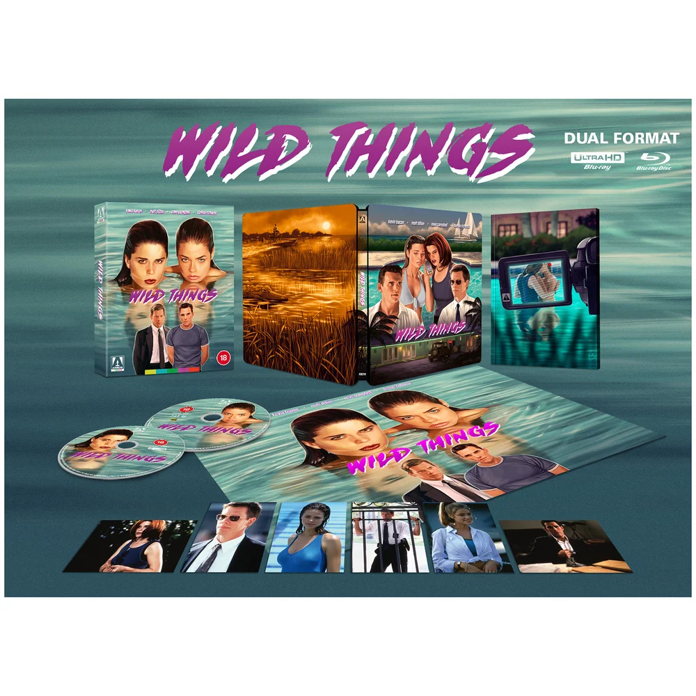 Wild Things Zavvi Exclusive Deluxe Edition 4K UHD Steelbook (Includes Blu-ray) Image 1