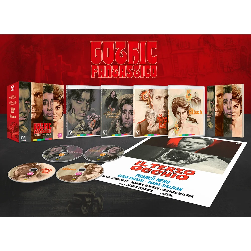 Gothic Fantastico | Four Italian Tales Of Terror | Limited Edition Blu-ray Image 1