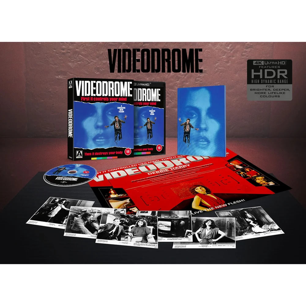 Videodrome | Original Artwork Slipcover | Limited Edition 4K UHD Image 1