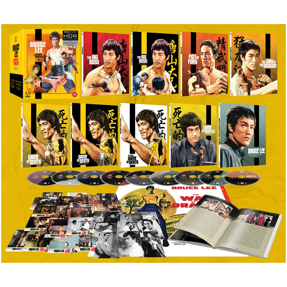 Bruce Lee at Golden Harvest - Arrow Exclusive - Limited Edition 4K UHD Image 1