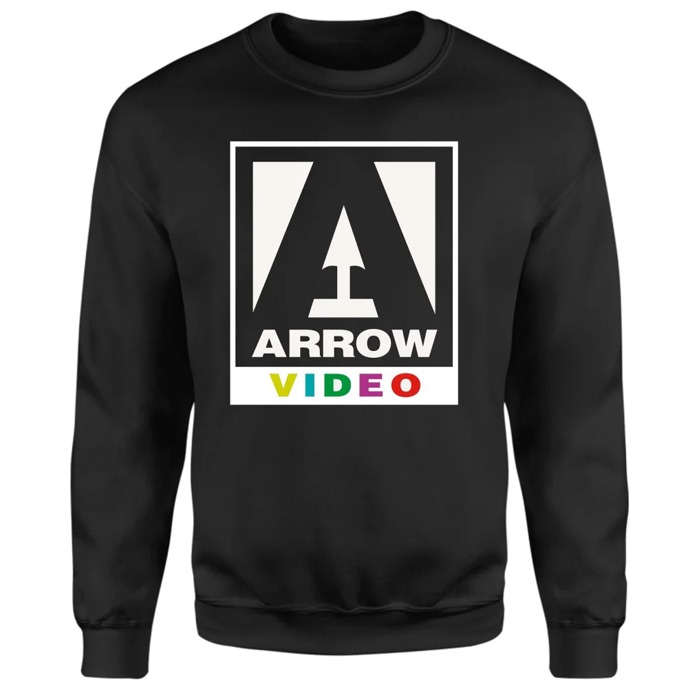 Arrow Video - Retro Logo Sweatshirt - Black - M Image 1