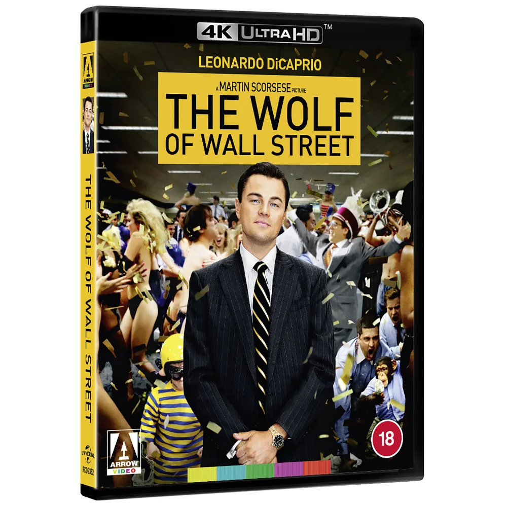 The Wolf of Wall Street 4K UHD Arrow Films UK