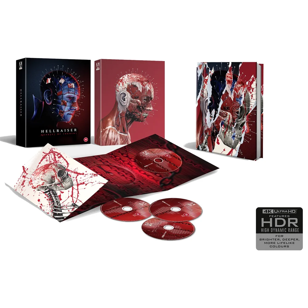 Hellraiser | Quartet Of Torment | Limited Edition 4K UHD Image 1