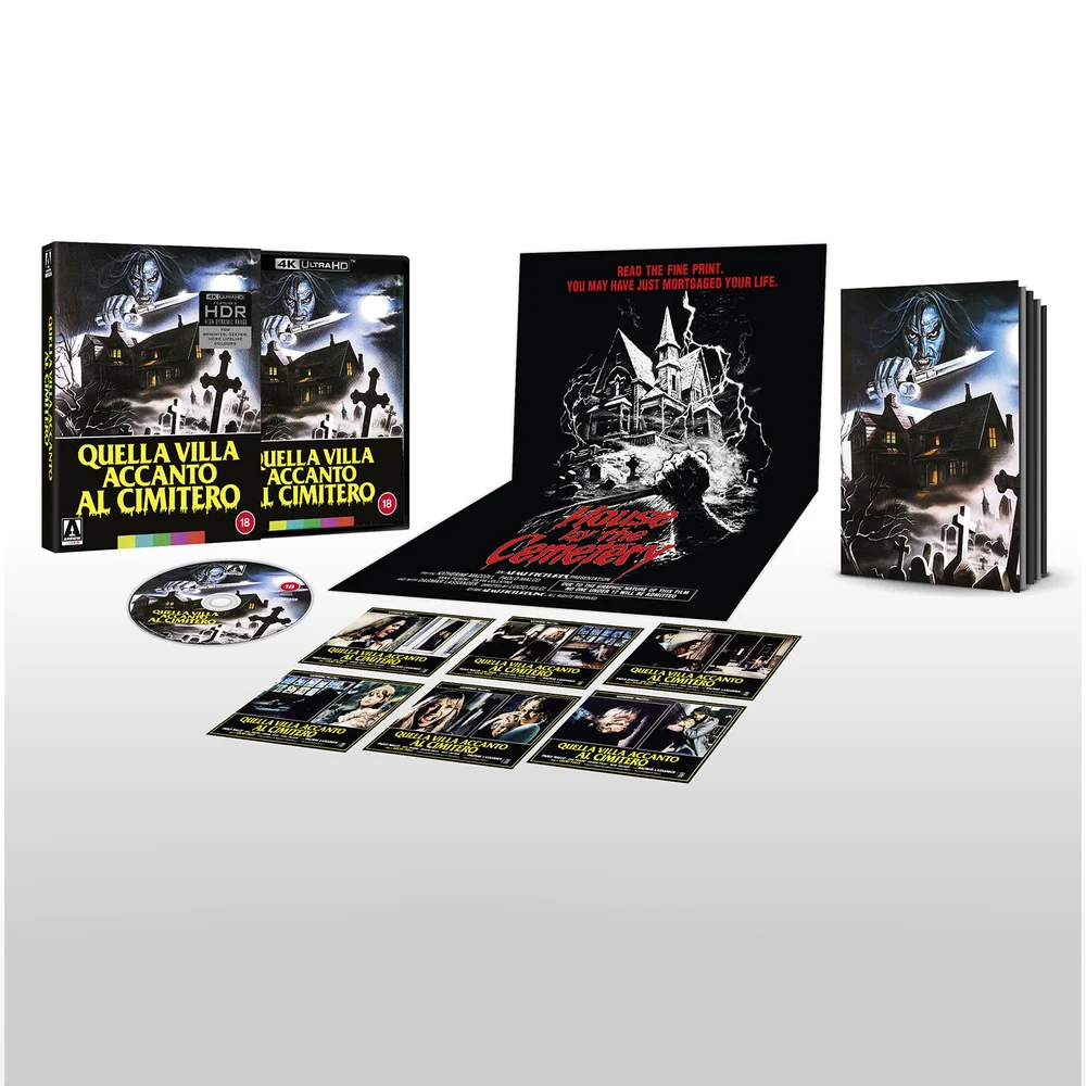 The House By The Cemetery | Arte Originale Slipcase | Arrow Store Exclusive | Limited Edition 4K UHD Image 1