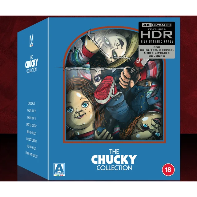 The Chucky Collection | Arrow Store Exclusive | Limited Edition 4K UHD+Blu-ray