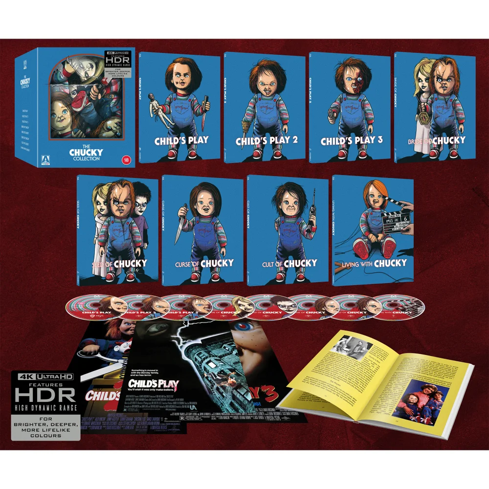 The Chucky Collection | Arrow Store Exclusive | Limited Edition 4K UHD+Blu-ray Image 1