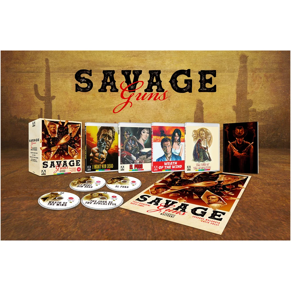 Savage Guns: Four Classic Westerns Vol 3 | Limited Edition Blu-ray Image 1