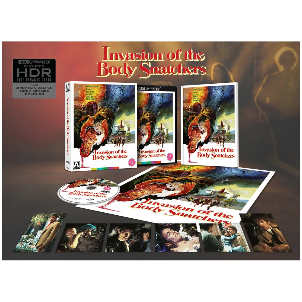 Invasion Of The Body Snatchers | Original Artwork Slipcase | Arrow Store Exclusive | Limited Edition 4K UHD Image 1