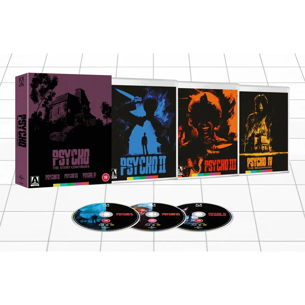 Psycho - The Story Continues: Psycho II, Psycho III, Psycho IV: The Beginning Blu-ray Image 1