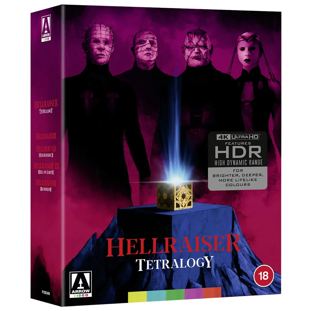 Hellraiser Tetralogy 4K UHD Arrow Films UK - Main Image
