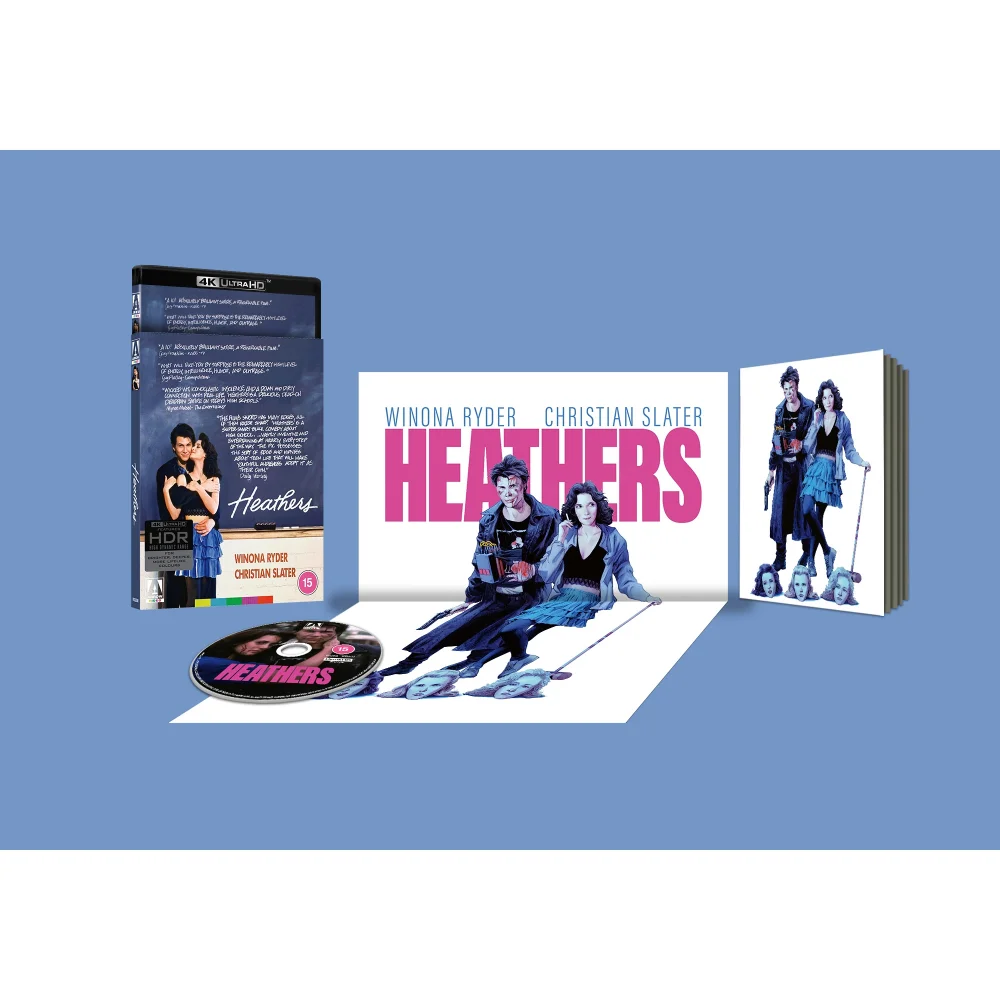 Heathers | Original Artwork Slipcover | Arrow Store Exclusive | Limited Edition 4K UHD Image 1