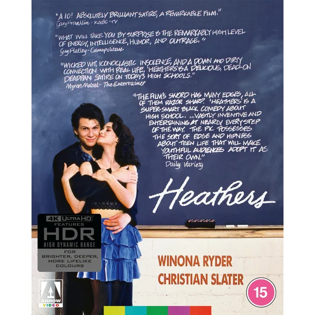 Heathers | Original Artwork Slipcover | Arrow Store Exclusive | Limited Edition 4K UHD