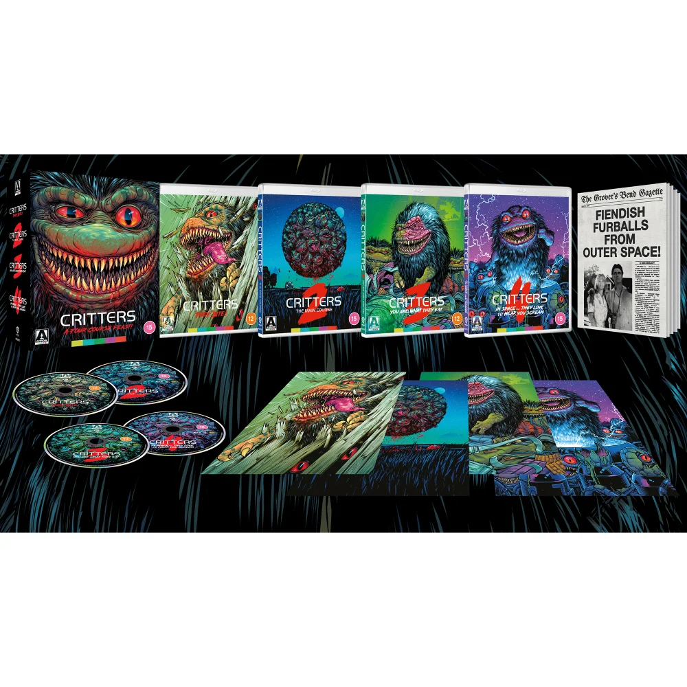 Critters: A Four Course Feast! Limited Edition Blu-ray Image 1