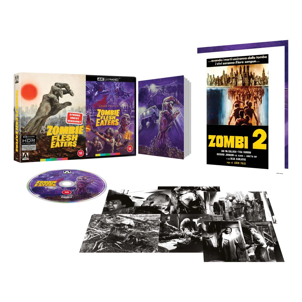 Zombie Flesh Eaters | Arte Originale O-card | Arrow Store Exclusive | Limited Edition 4K UHD Image 1
