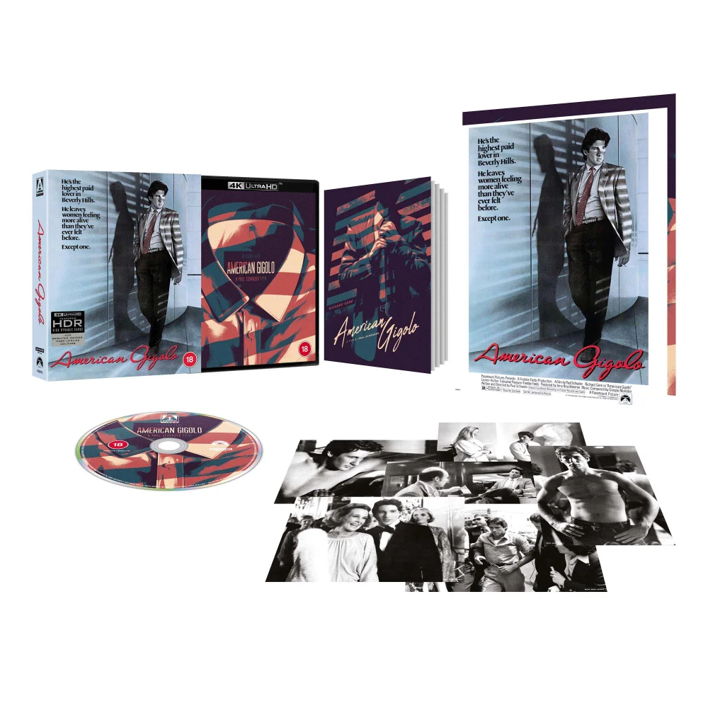 American Gigolo | Original Artwork O-card | Arrow Store Exclusive | Limited Edition 4K UHD Image 1