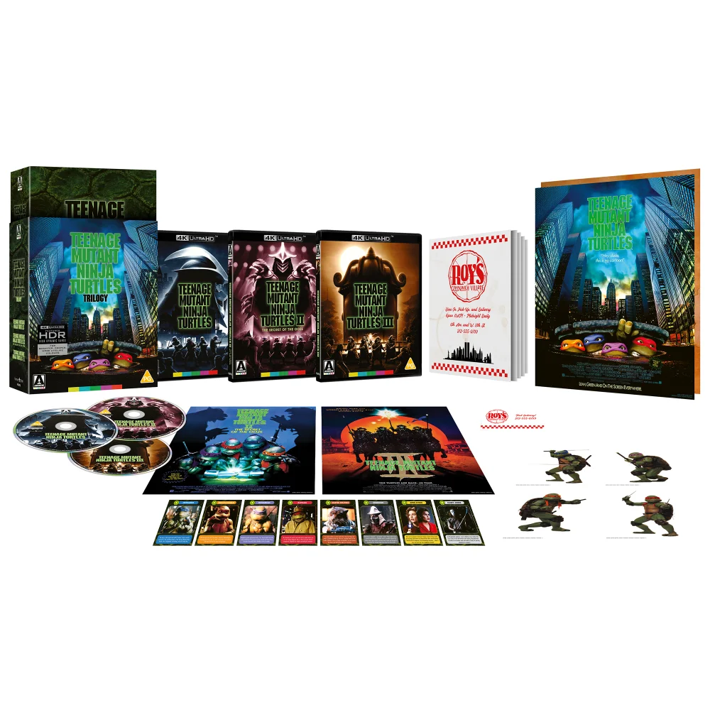 Teenage Mutant Ninja Turtles Trilogy Limited Edition 4K UHD Image 1