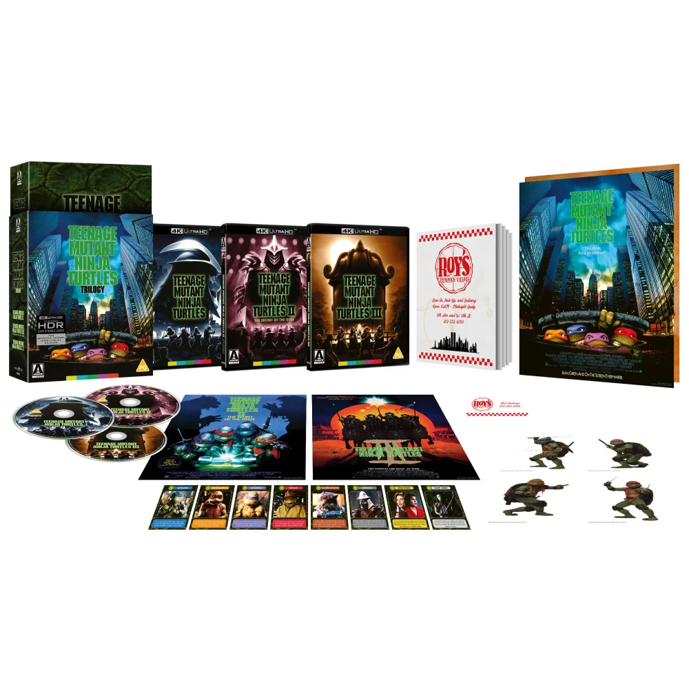 Teenage Mutant Ninja Turtles Trilogy Limited Edition 4K UHD Image 1
