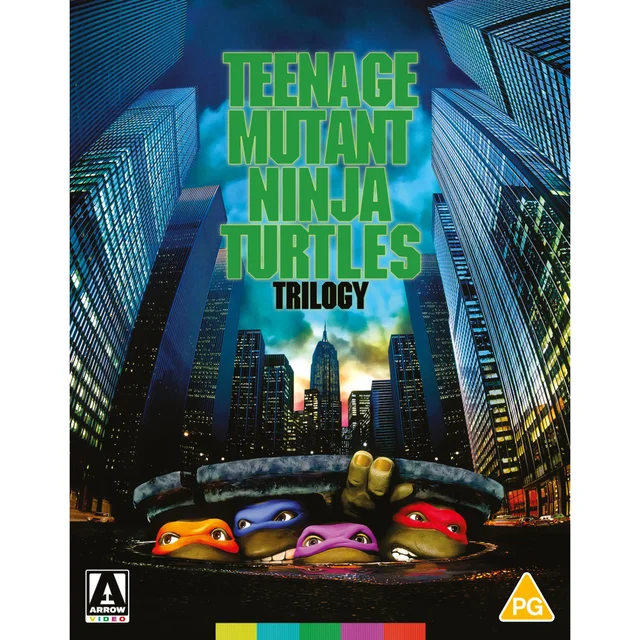 Teenage Mutant Ninja Turtles Trilogy Limited Edition Blu-ray