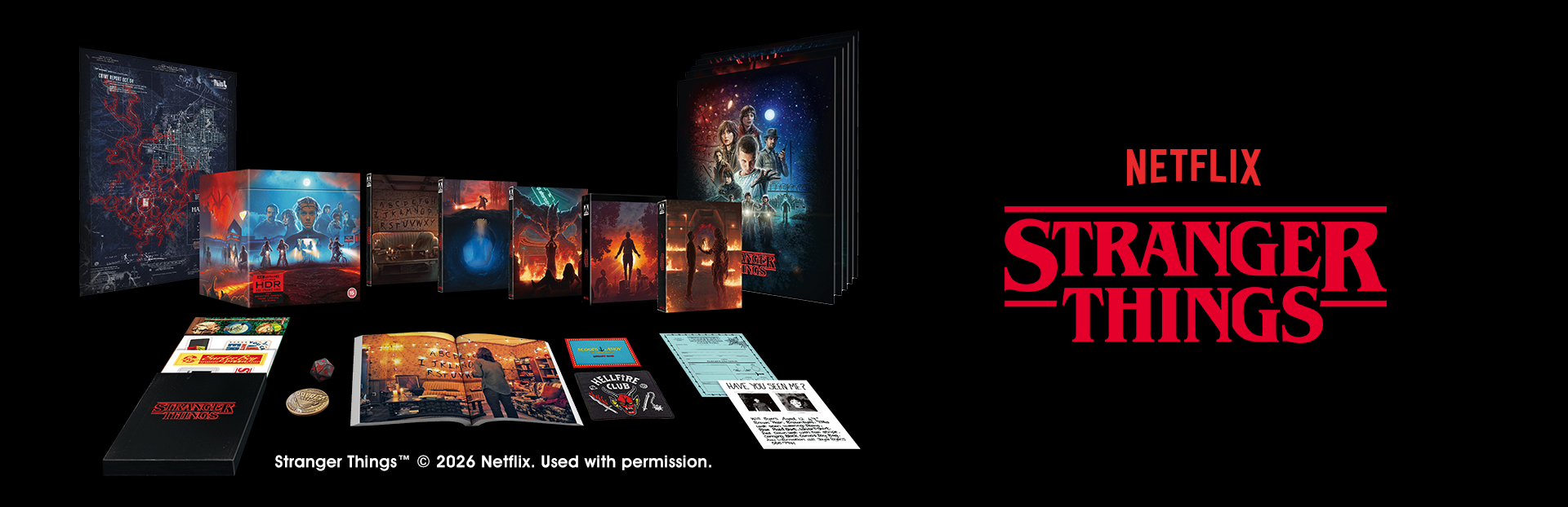 The Stranger Things: Complete Series Out Now!