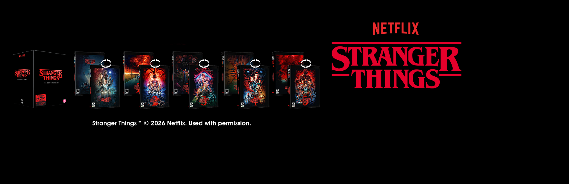 The Stranger Things: Complete Series Out Now!