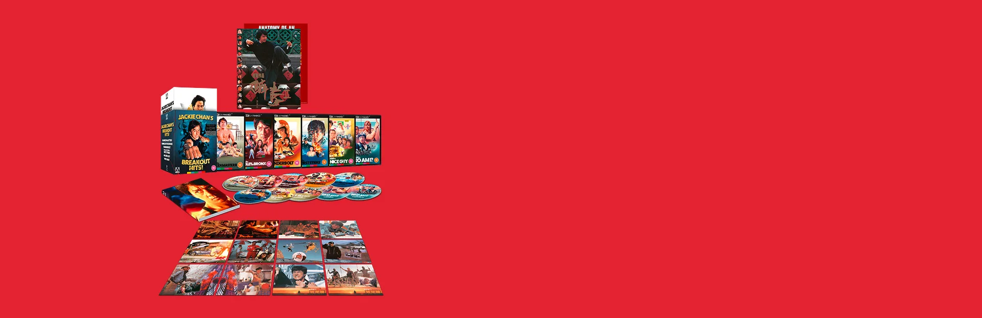 Jackie Chan's Breakout Hits Arrow Exclusive 4K UHD available for pre-order now!